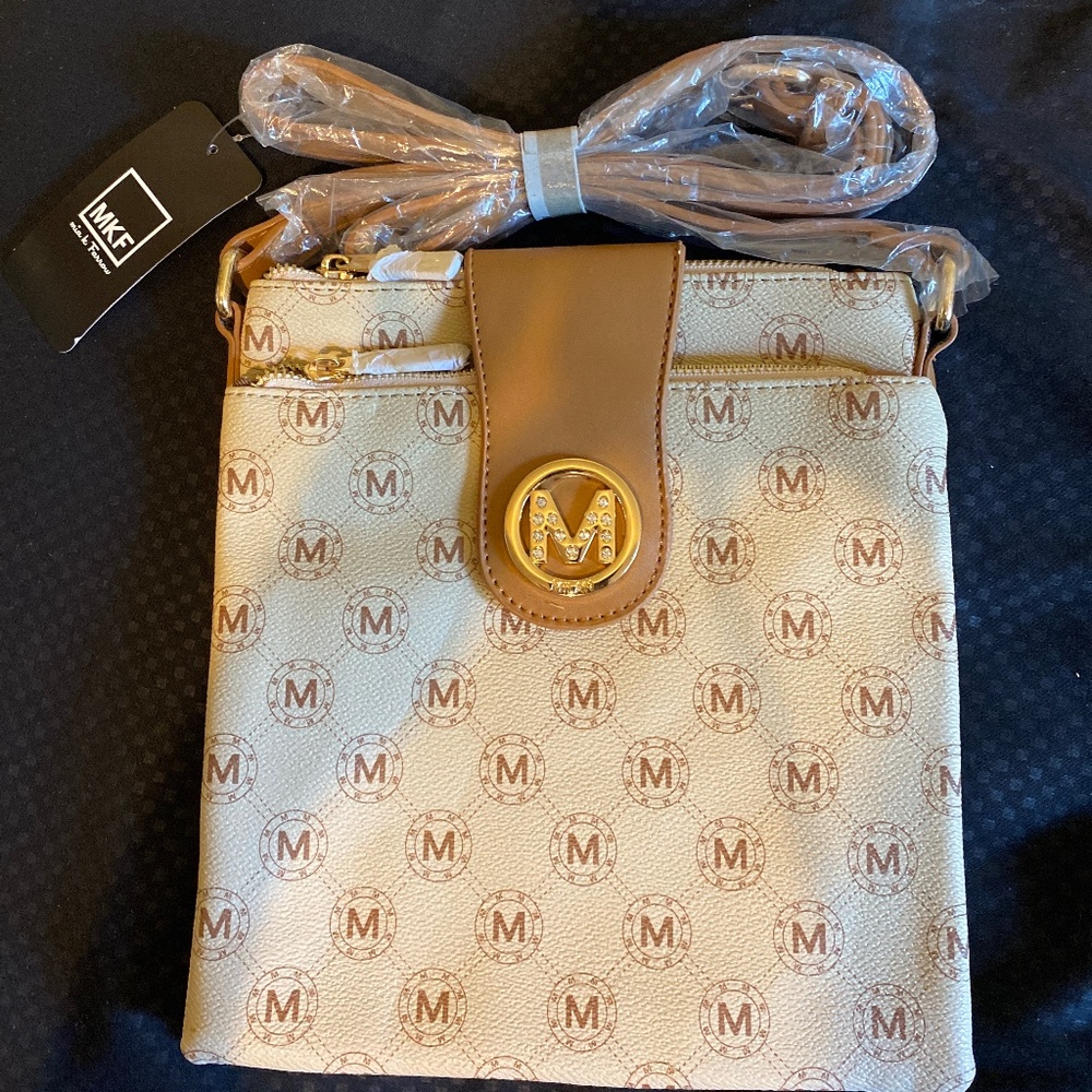 Gold and crème Mia K Farrow